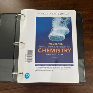Timberlake Chemistry Textbook Binder Edition